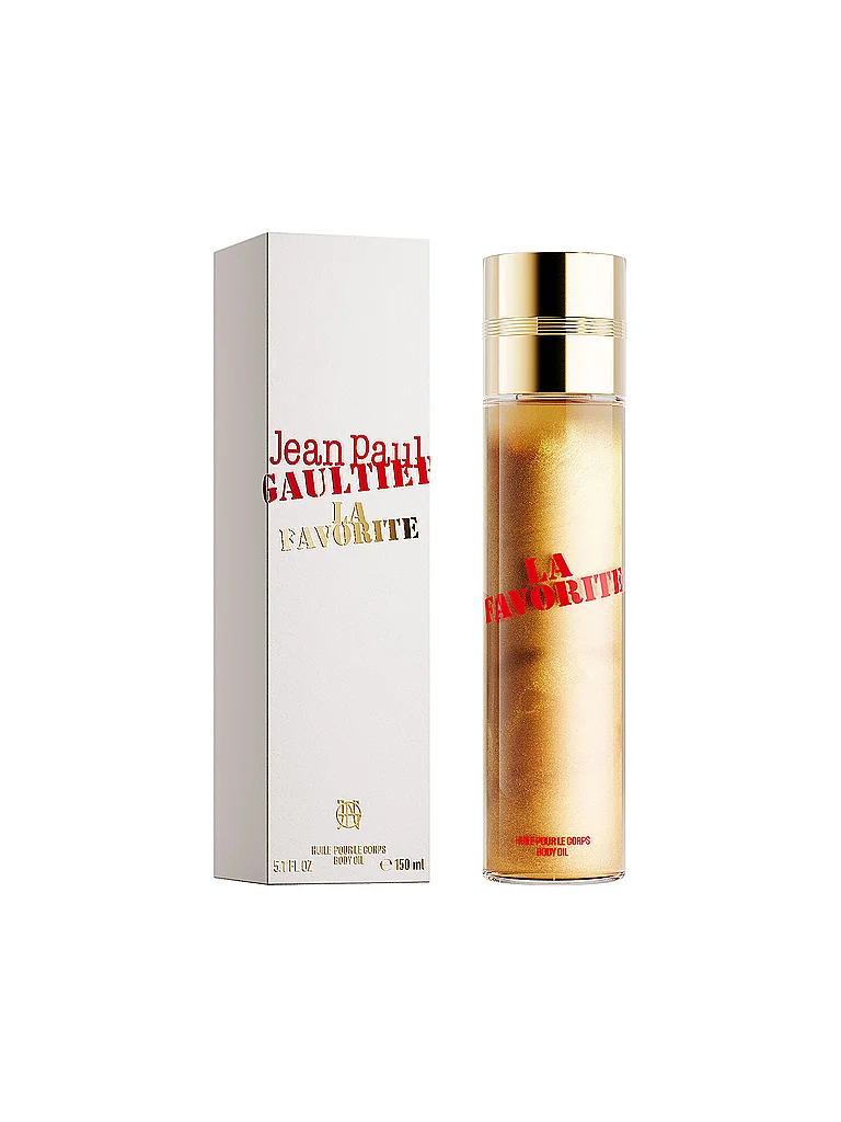 Jean Paul Gaultier La Favorite Body Oil huile pour le corps nourrissante avec parfum 150 ml - vue 7
